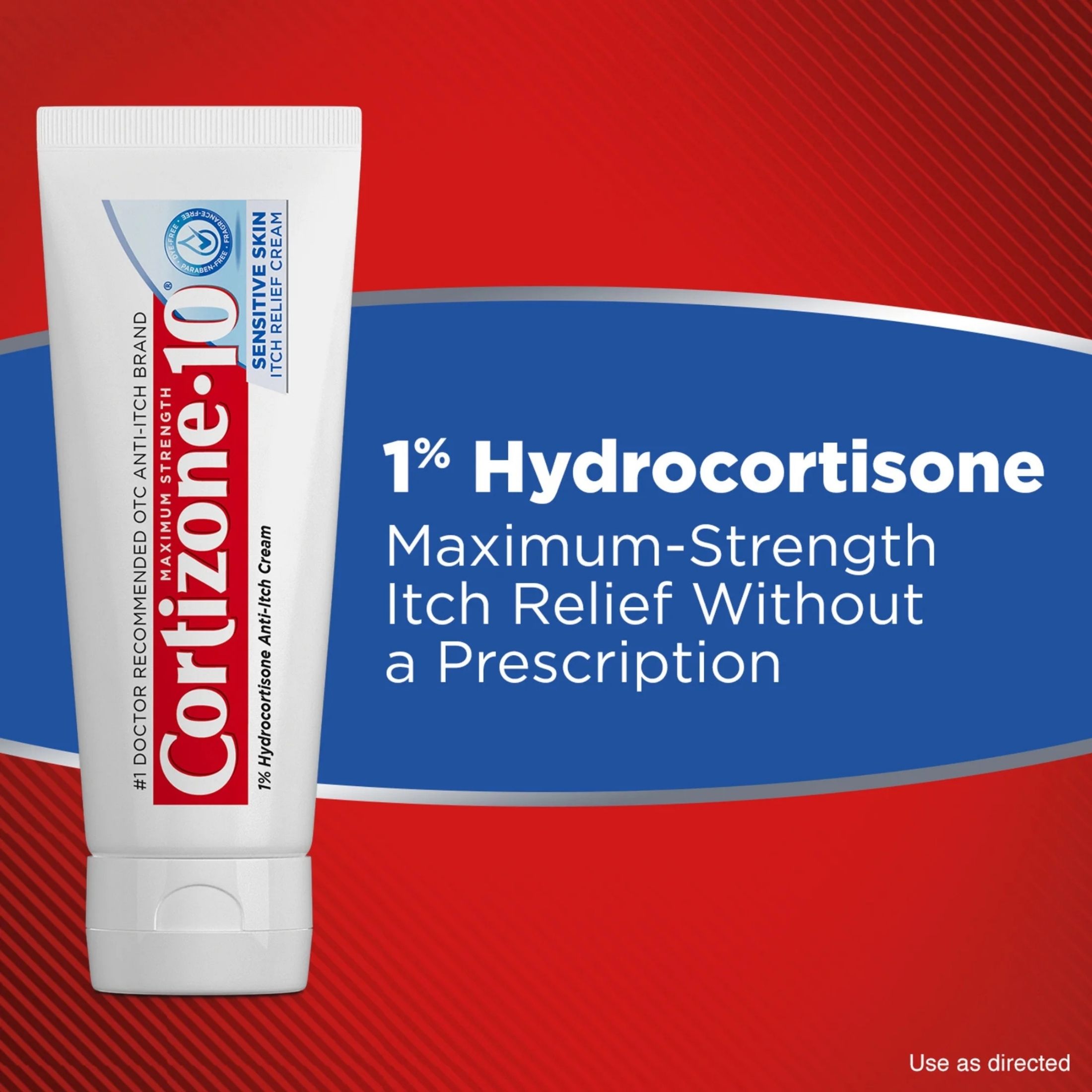 Cortizone 10 Maximum Strength Sensitive Skin Anti-Itch Cream