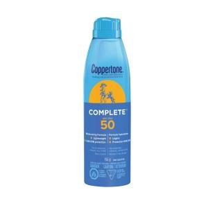 Coppertone Complete Sunscreen Spray - SPF 50 - 5.5oz