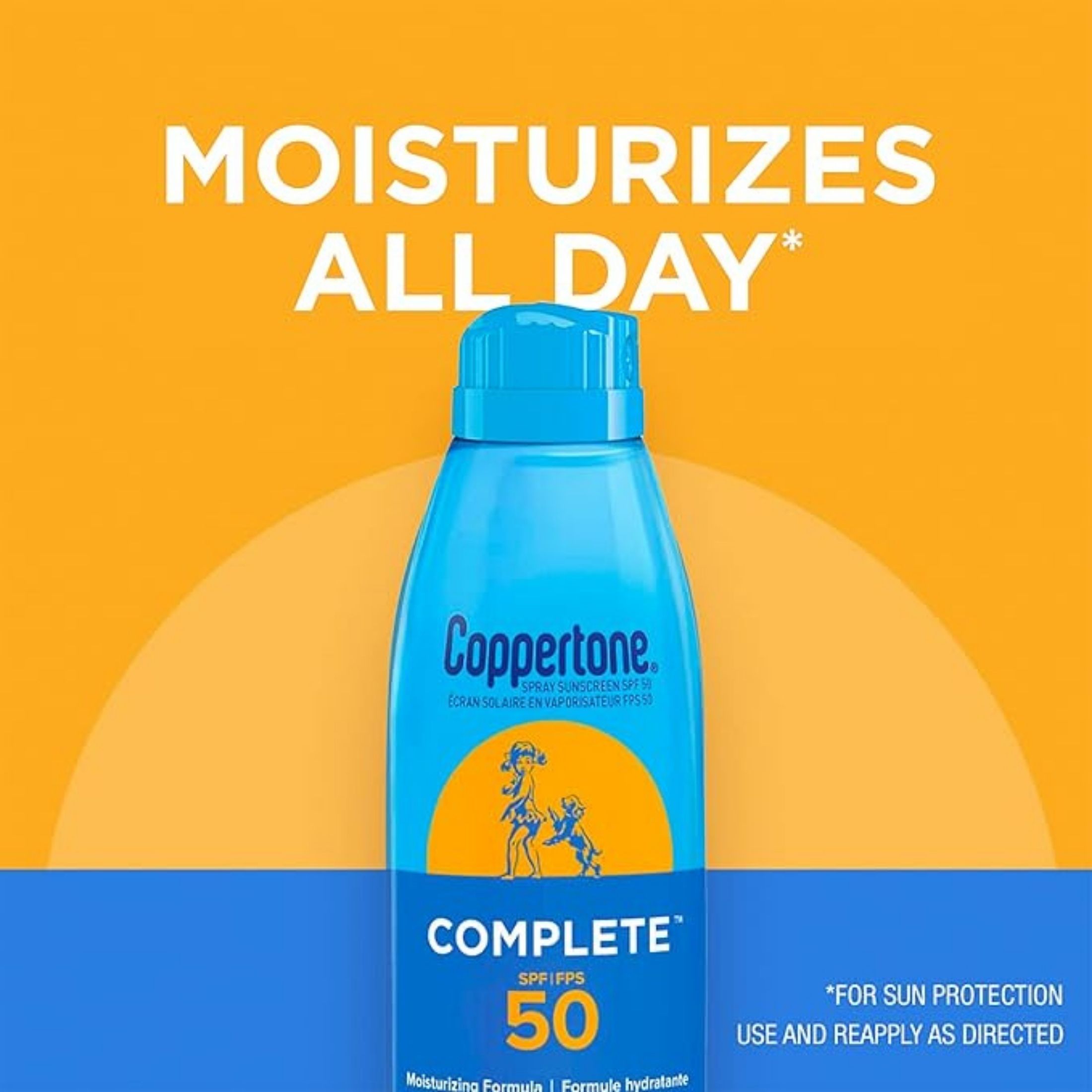 Coppertone Complete Sunscreen Spray - SPF 50 - 5.5oz