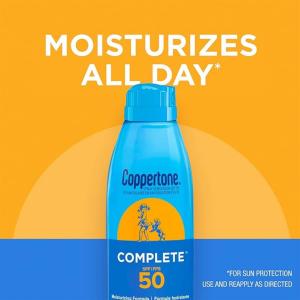 Coppertone Complete Sunscreen Spray - SPF 50 - 5.5oz