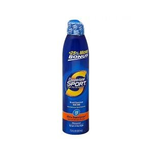 Coppertone Sport Continuous Spray Sunscreen SPF 15 - 5.5 Oz