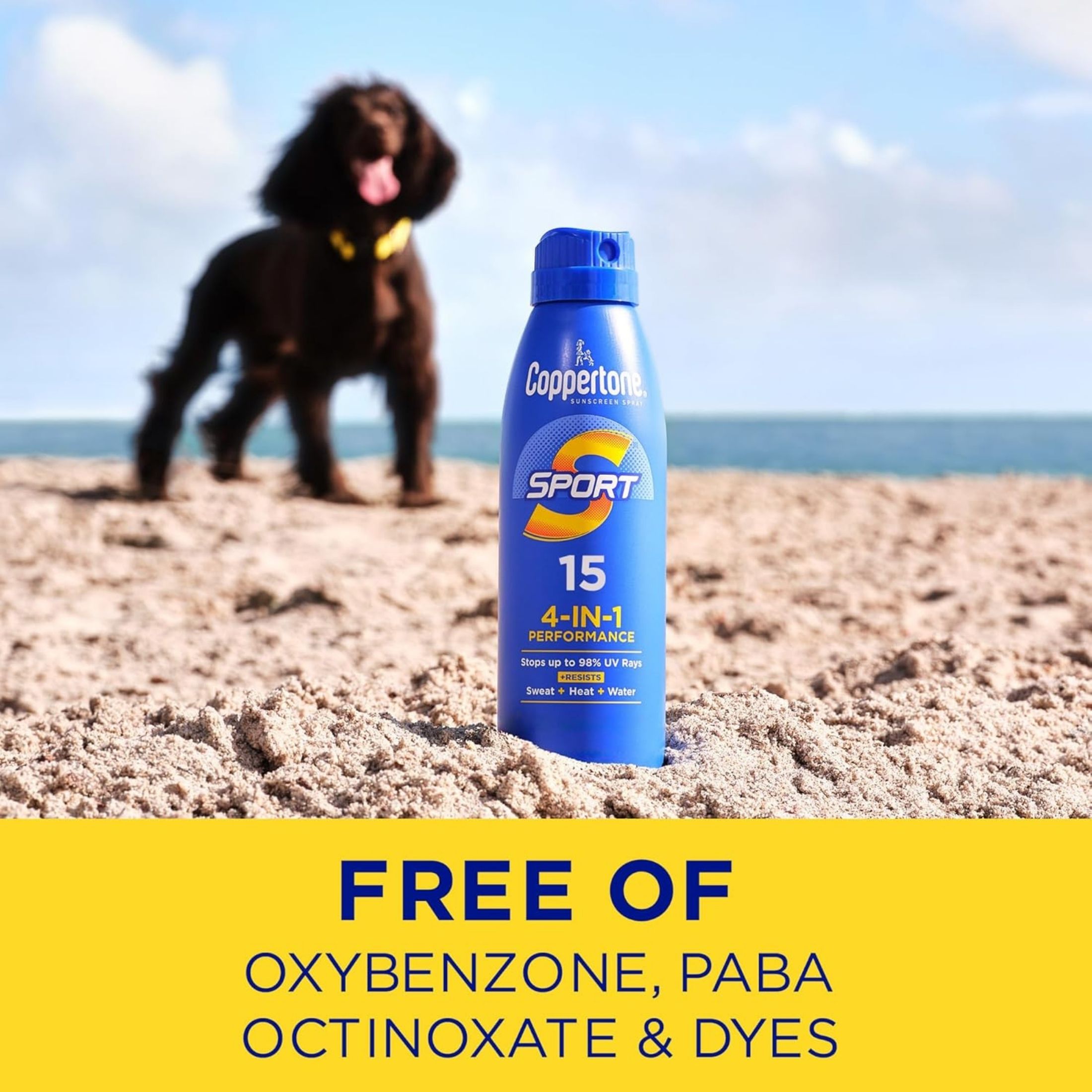 Coppertone Sport Continuous Spray Sunscreen SPF 15 - 5.5 Oz