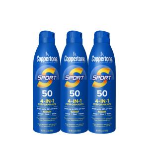 Coppertone Sunscreen Spray, Spf 50, 4 In 1, Performance