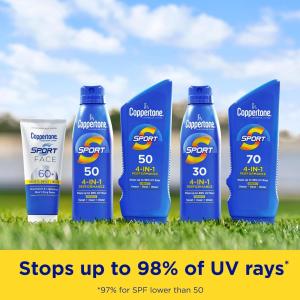 Coppertone Sunscreen Spray, Spf 50, 4 In 1, Performance