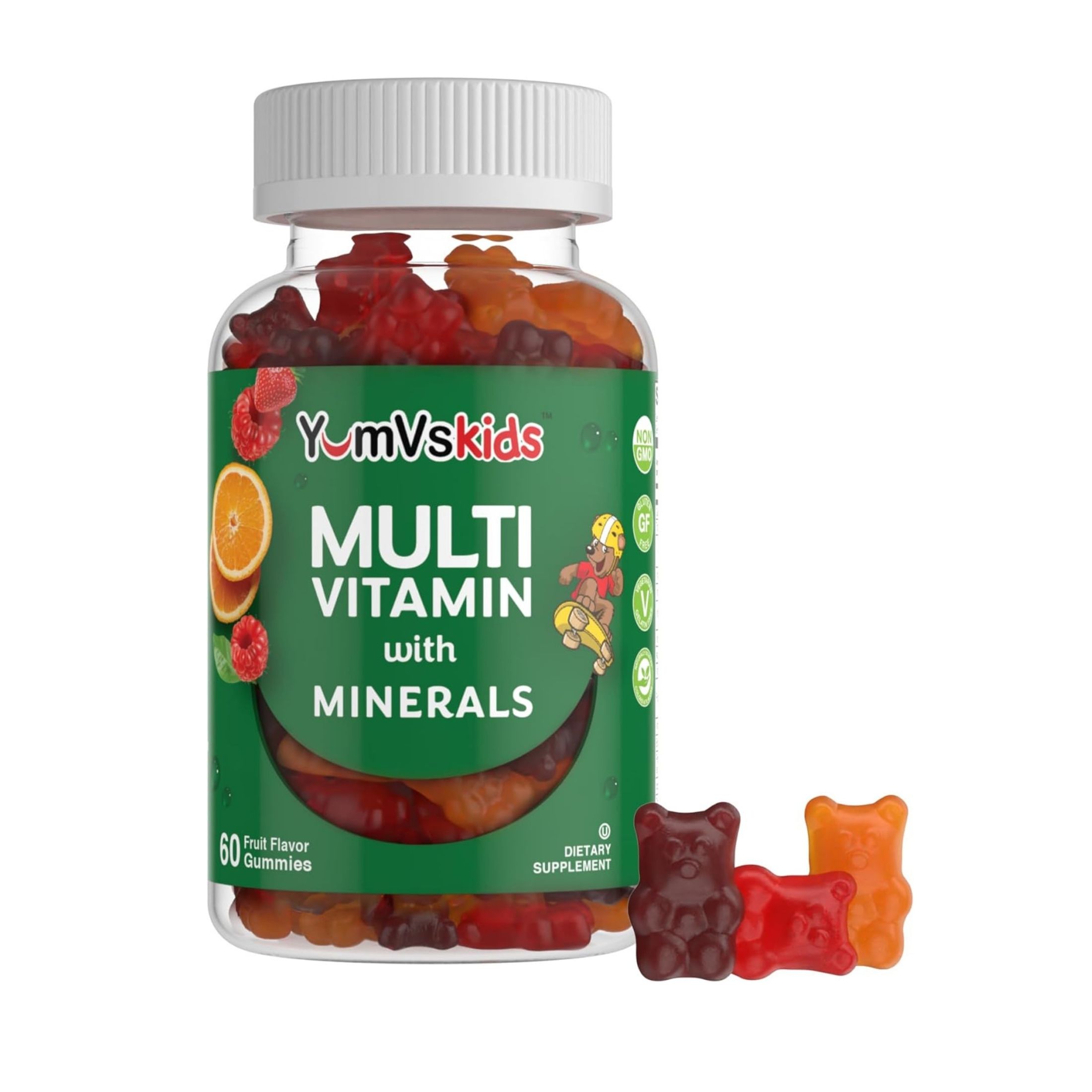 Yumvs Kids Multi, Fruit Flavor, Zero, Gummies