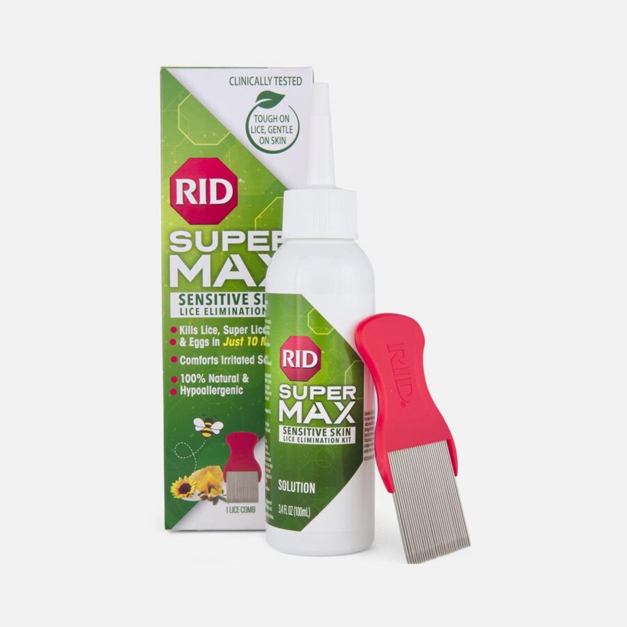Rid Super Max Sensitive Skin Lice Elimination Treatment