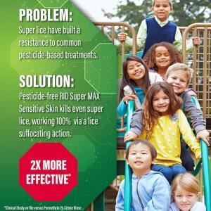 Rid Super Max Sensitive Skin Lice Elimination Treatment