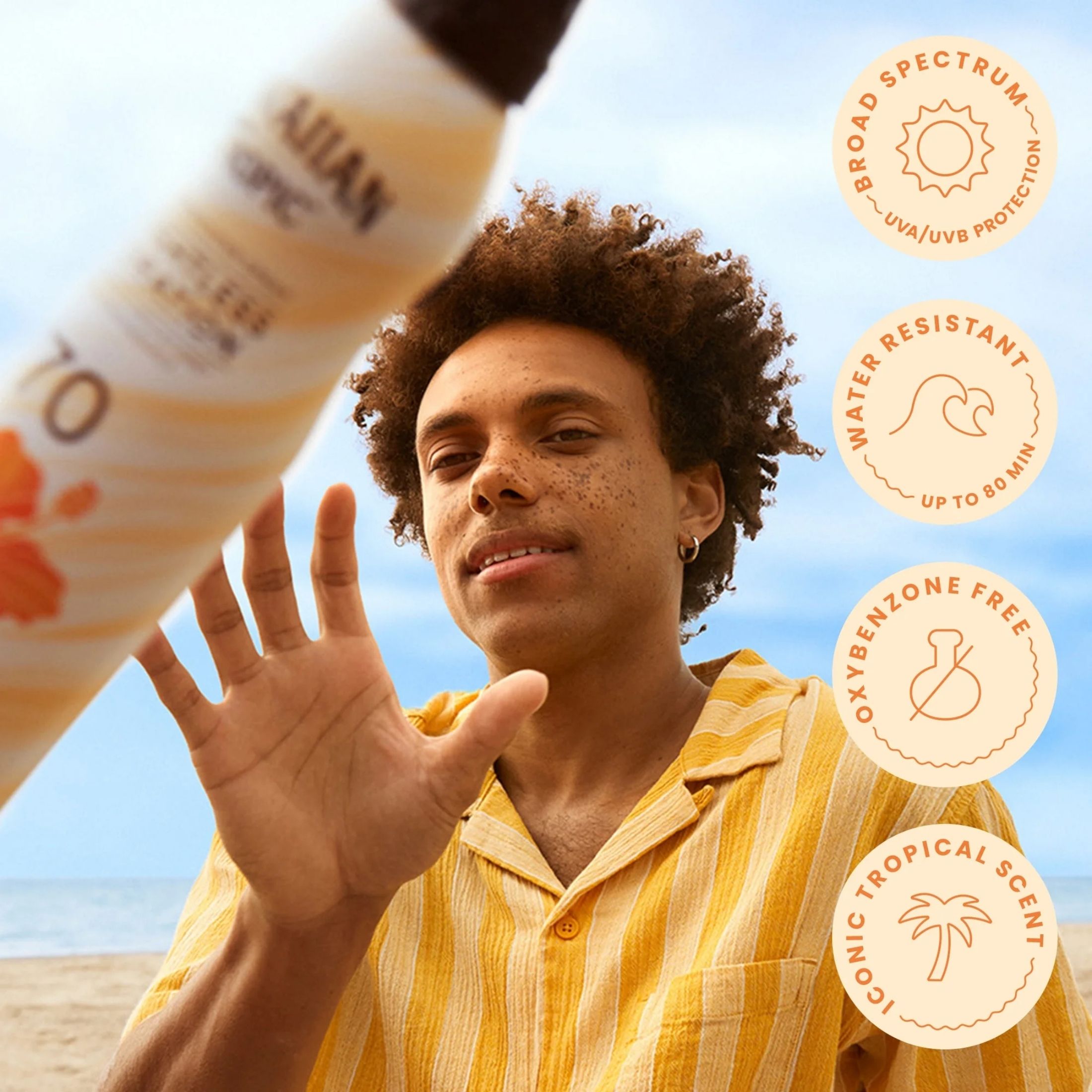 Hawaiian Tropic Weightless Hydration Sunscreen Spray SPF 70 Clear