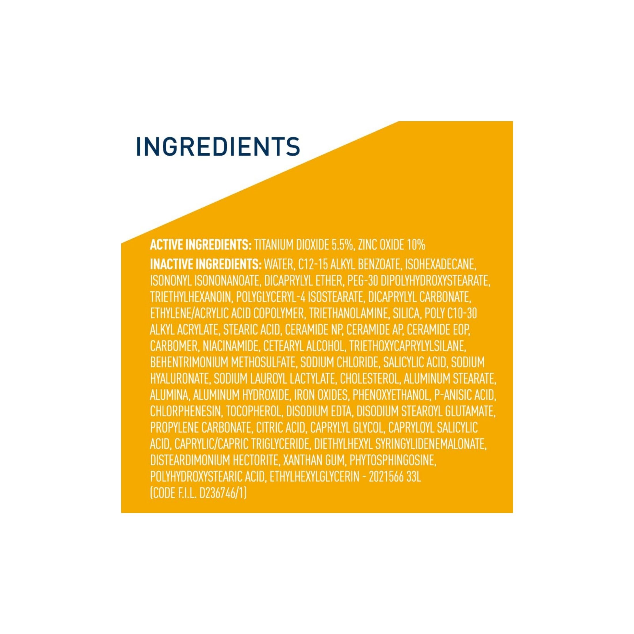 Cerave Core Sun 15 Pc Fs