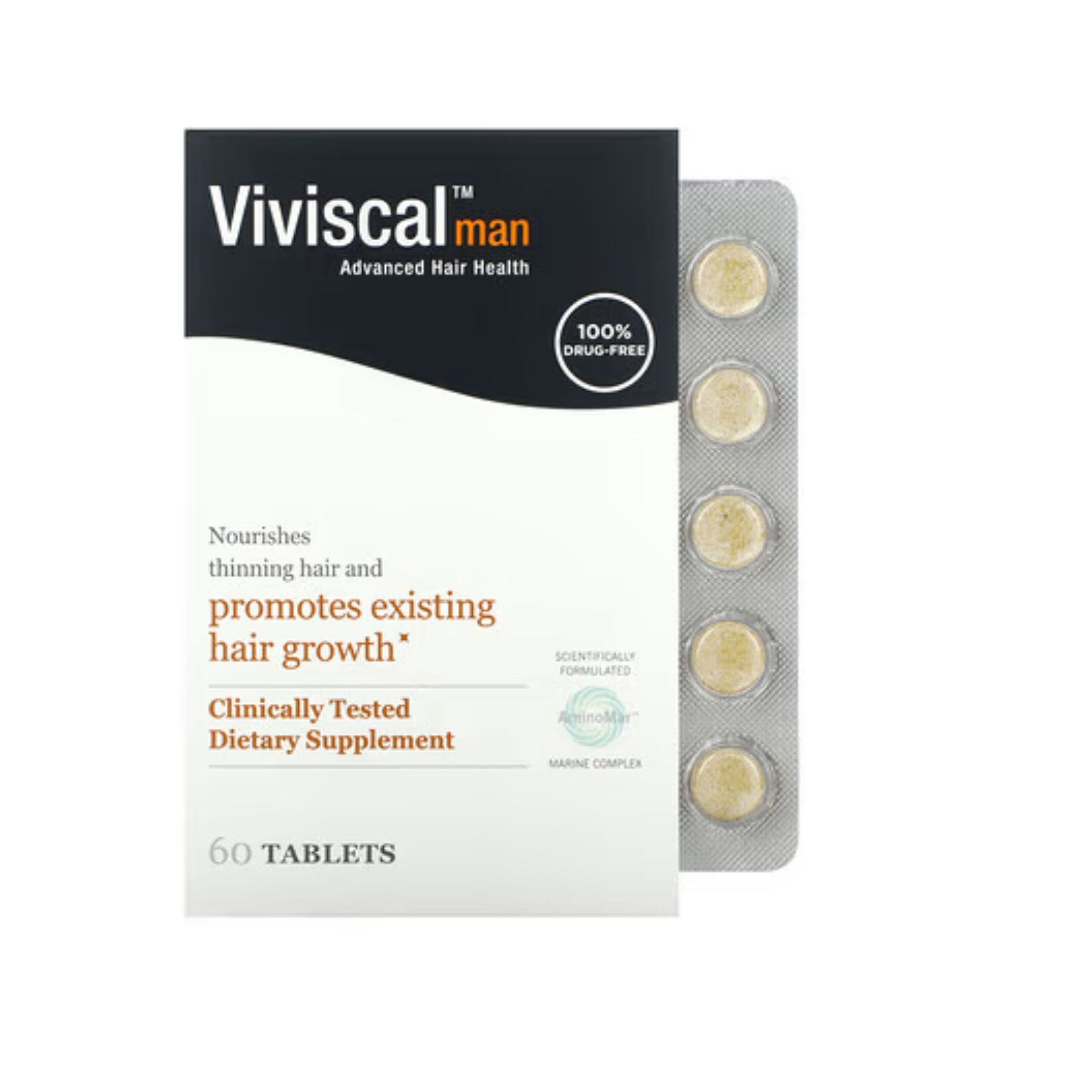 Viviscal Man Advanced Hair Health, 60 Tablets
