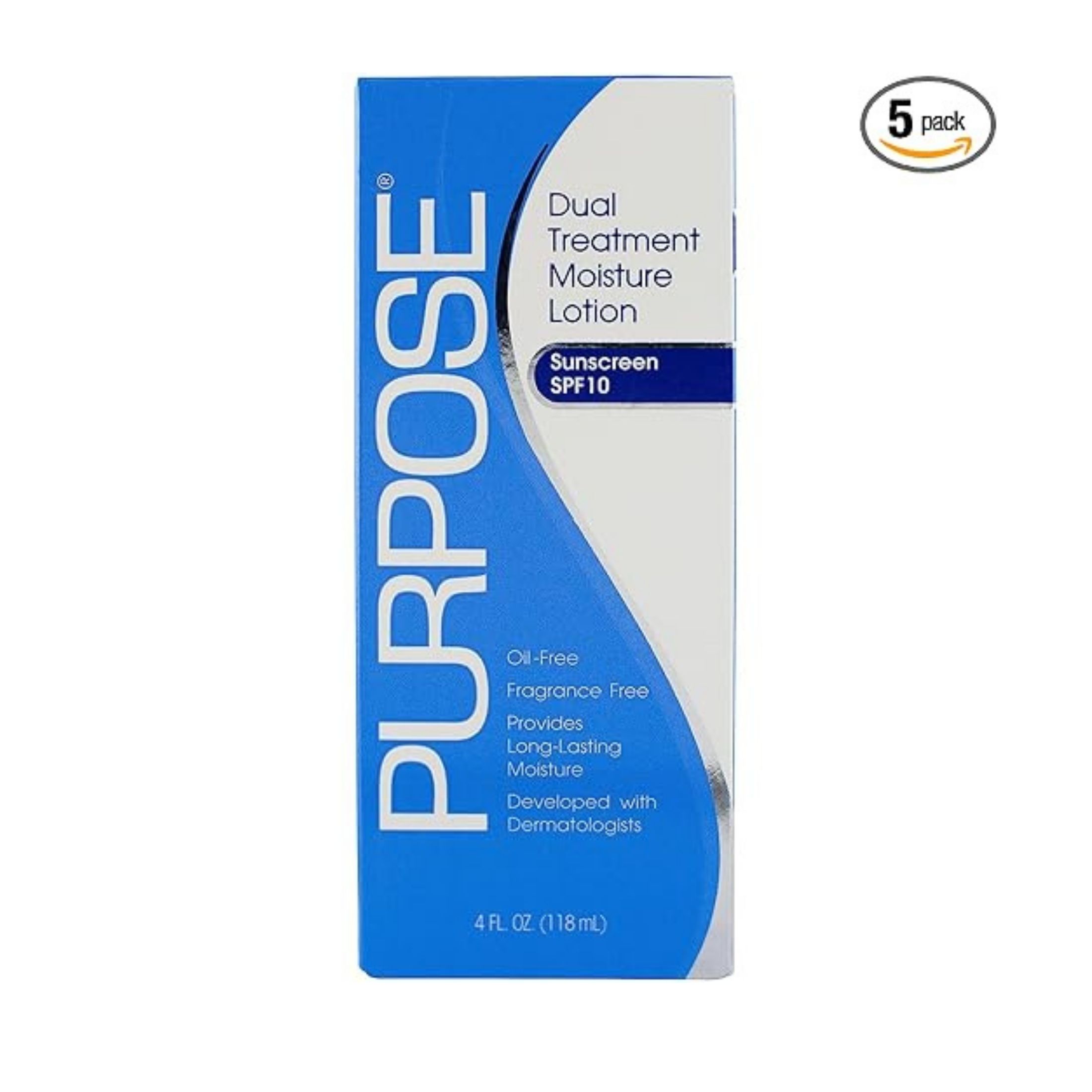Purpose Dual Treatment Moisture Lotion With SPF 10 - 4 Oz
