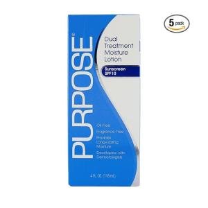 Purpose Dual Treatment Moisture Lotion With SPF 10 - 4 Oz