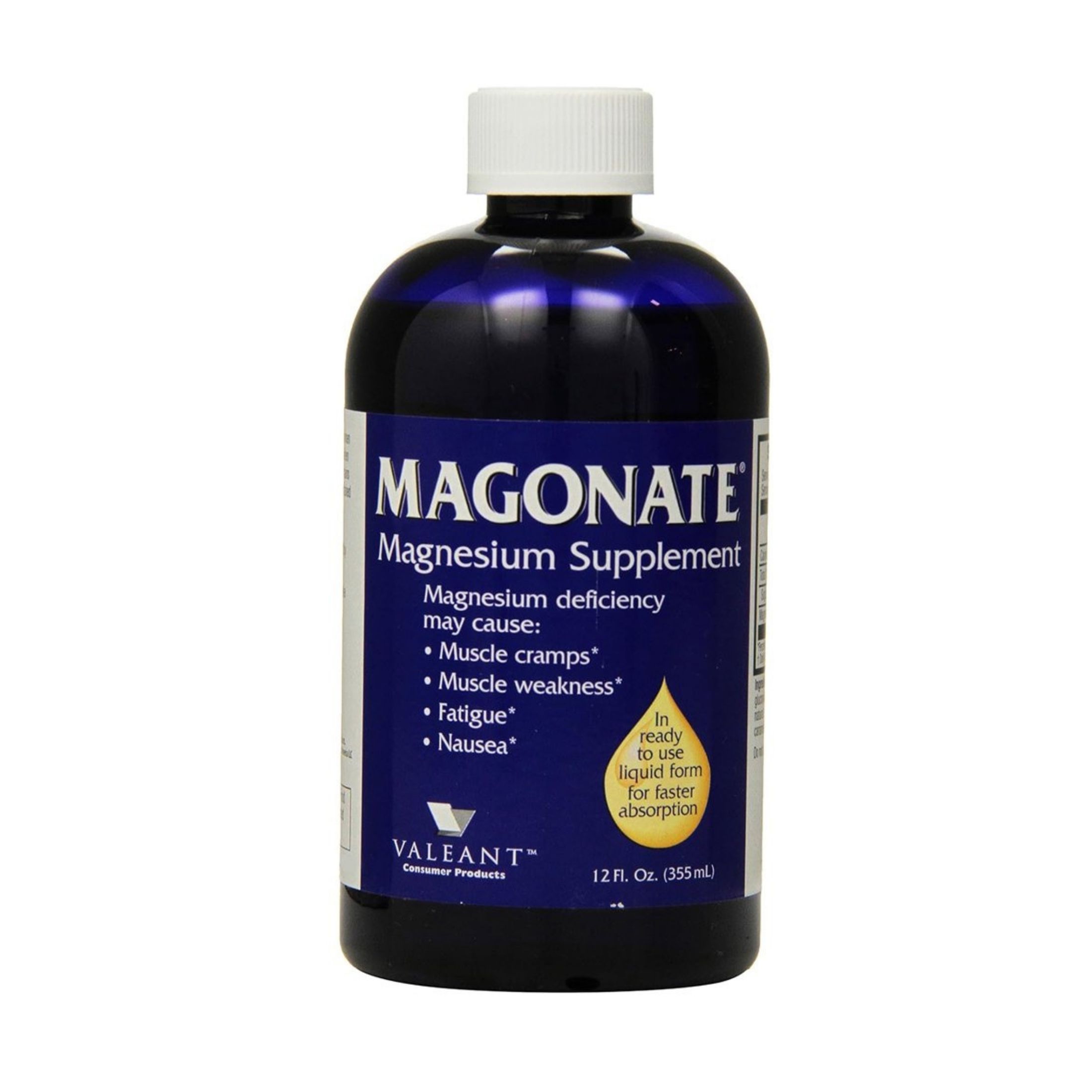 Magonate Liquid Magnesium, 12 Ounce