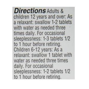 Hyland's Calms Forte Sleep Aid, 100 Tablets