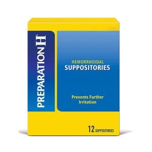 Preparation H Hemorrhoidal Suppositories - 12ct