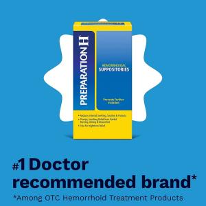 Preparation H Hemorrhoidal Suppositories - 12ct
