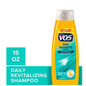 Alberto VO5 Shampoo, Daily Revitalizing, Bonus Size 15 Fl Oz