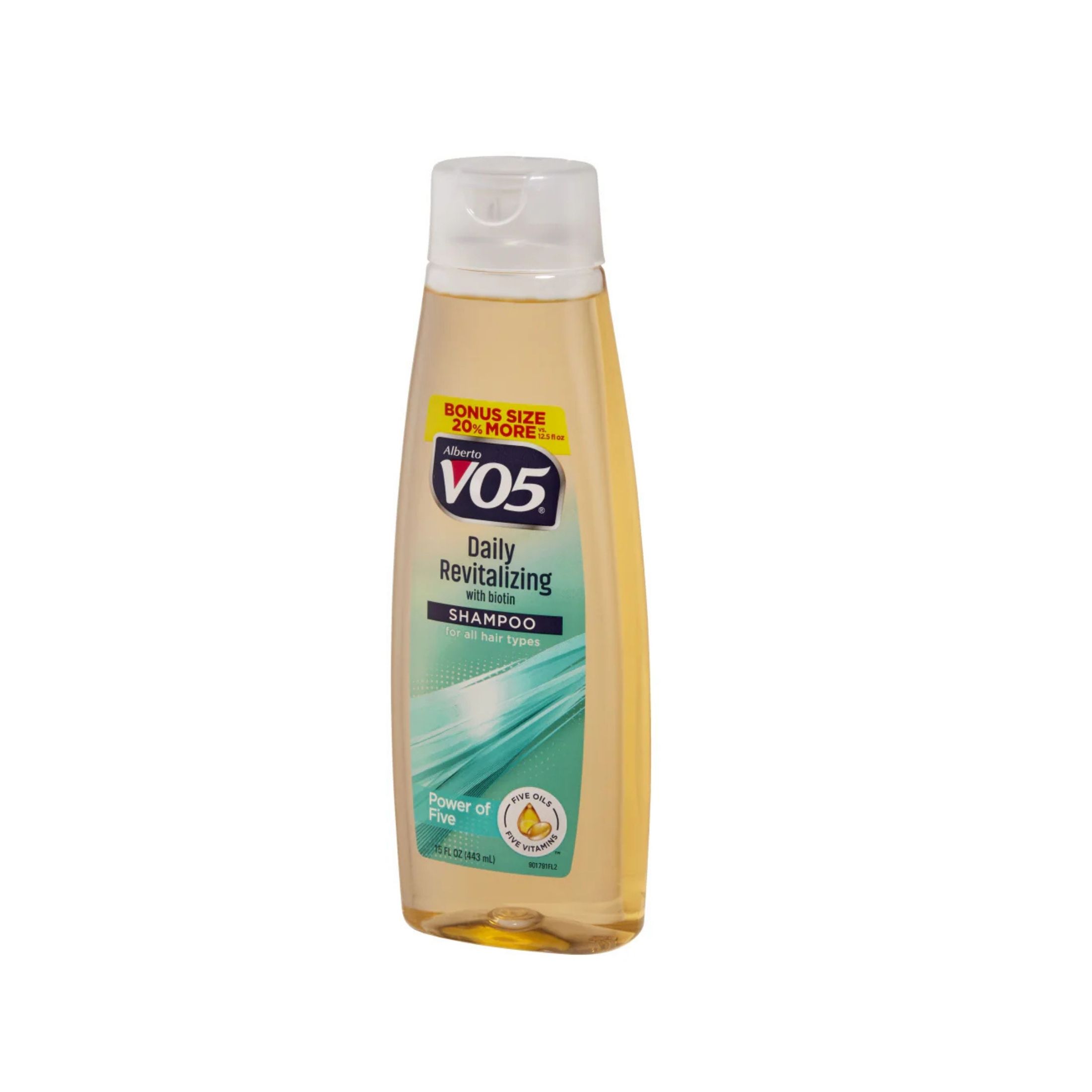 Alberto VO5 Shampoo, Daily Revitalizing, Bonus Size 15 Fl Oz