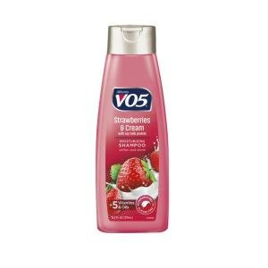 Alberto VO5 Moisture Milks Strawberries & Cream Moisturizing Shampoo, 15 Fl Oz