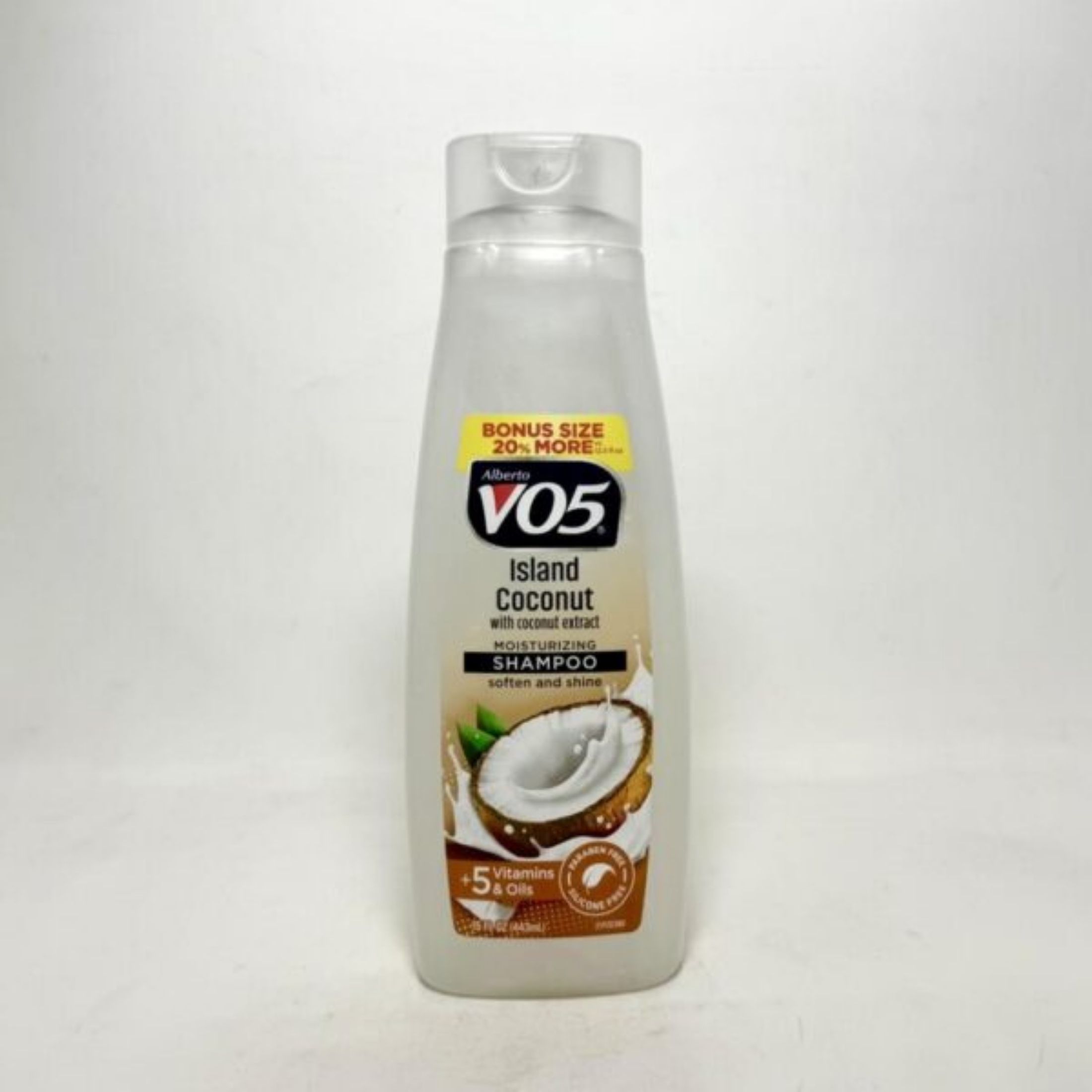 Alberto VO5 V05 Silky Experiences Moisturizing Shampoo Island Coconut