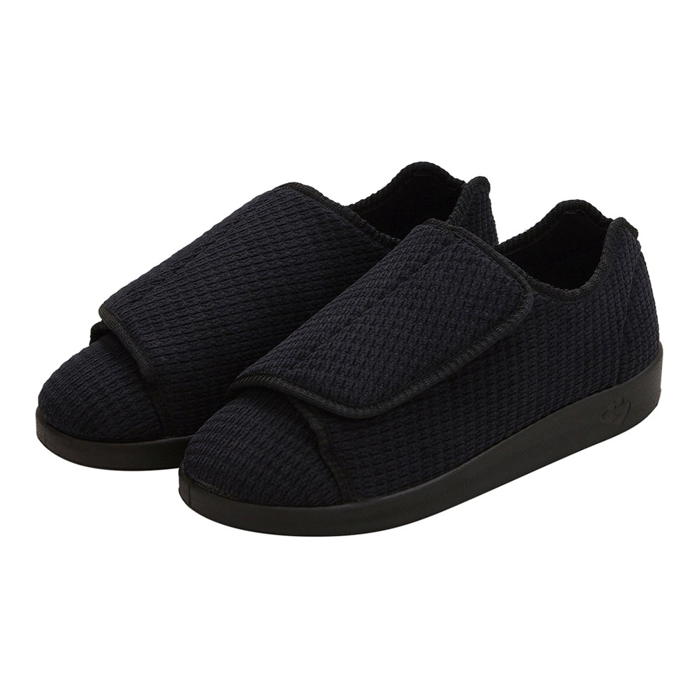 Silverts Slippers - Black, Size 13 / 2X-Wide