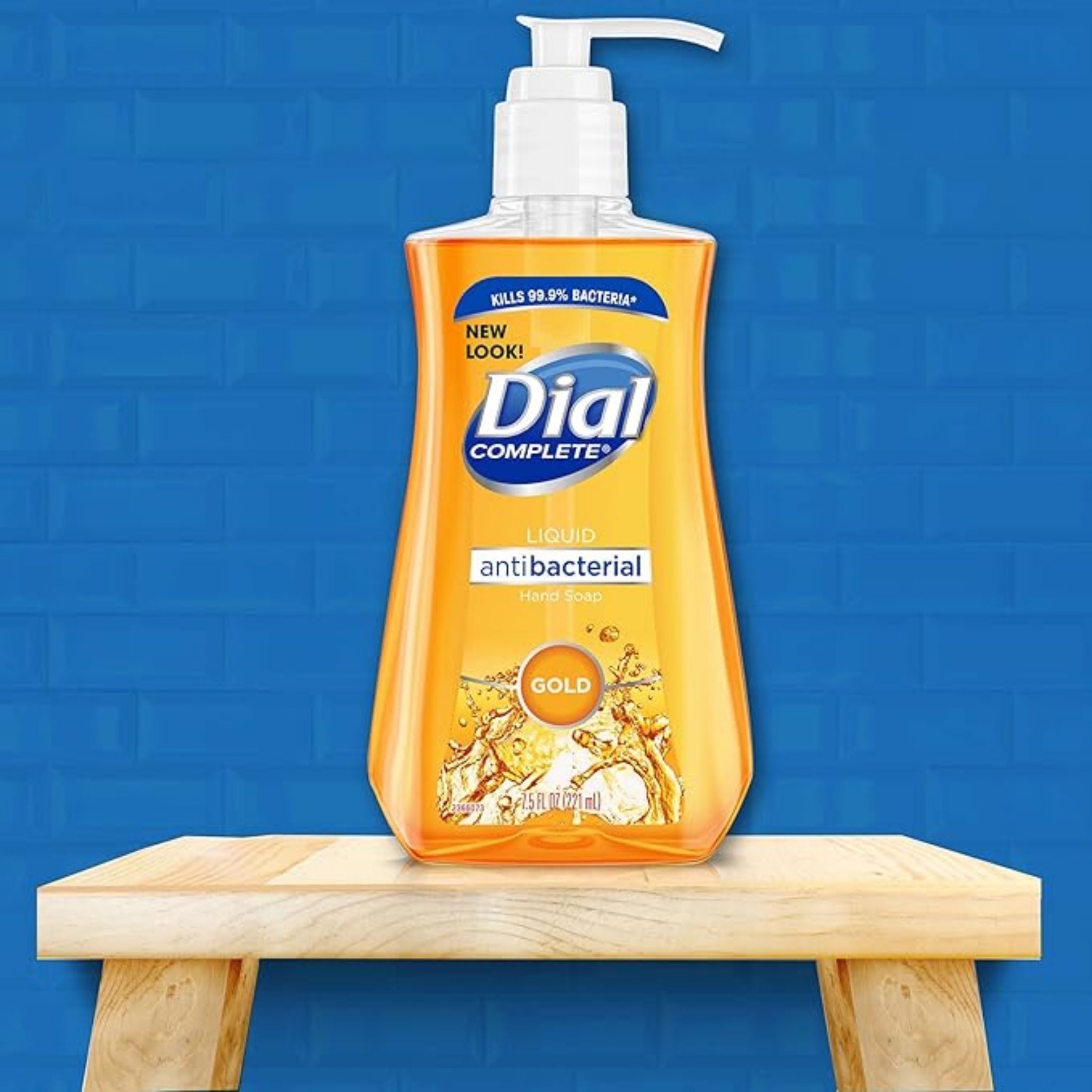 Dial Complete Antibacterial Liquid Hand Soap, Gold, 11 Fl Oz
