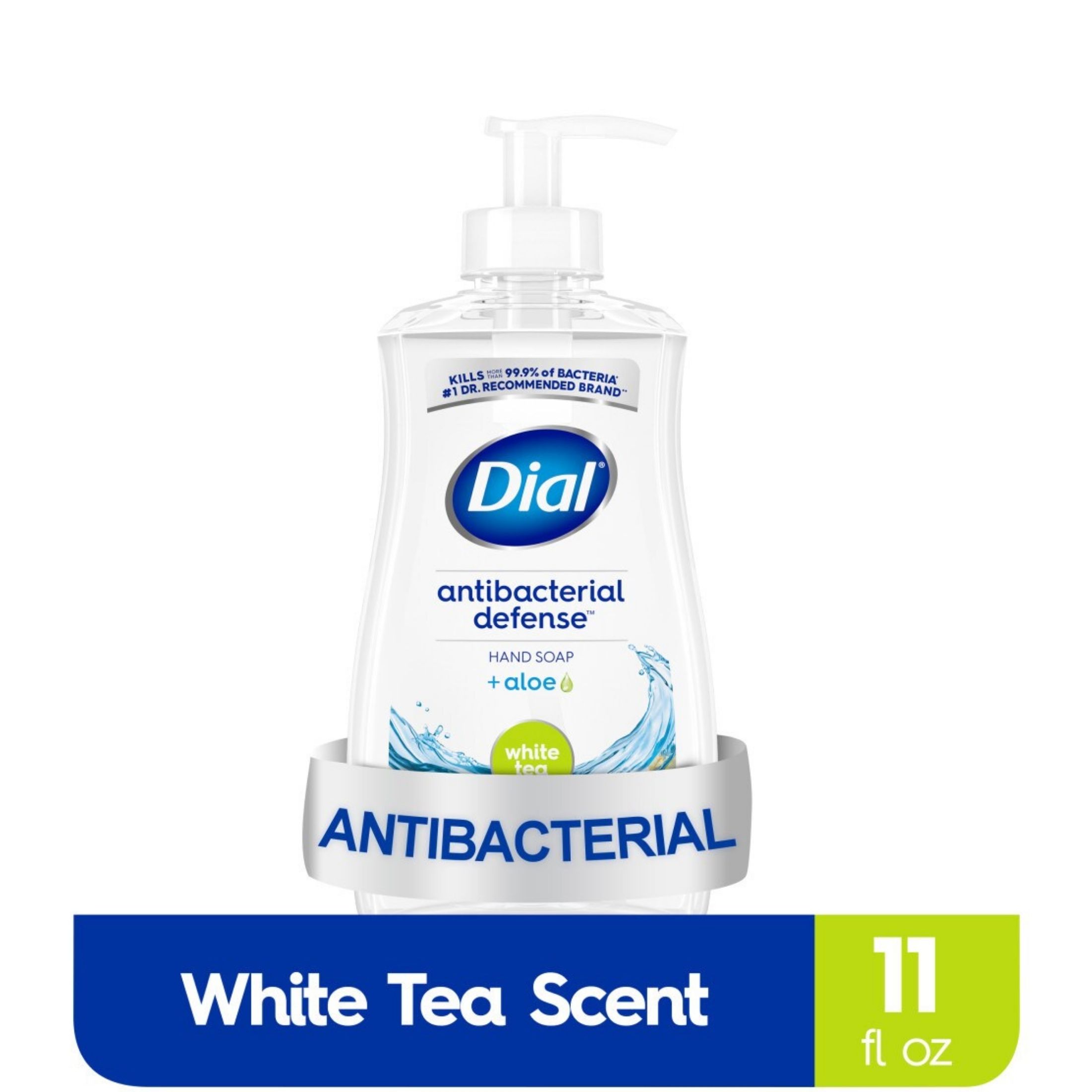 Dial Complete Liquid Hand Soap, Antibacterial, White Tea 11 Fl Oz