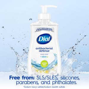 Dial Complete Liquid Hand Soap, Antibacterial, White Tea 11 Fl Oz