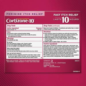 Cortizone 10 Feminine Itch Relief Maximum Strength