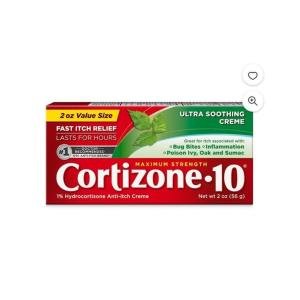 Cortizone 10 Anti Itch Creme, Maximum Strength, Ultra Soothing, Value Size 2 Oz