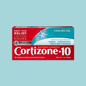 Cortizone 10 Anti-Itch Cream, Maximum Strength, Cooling Gel 1 Oz