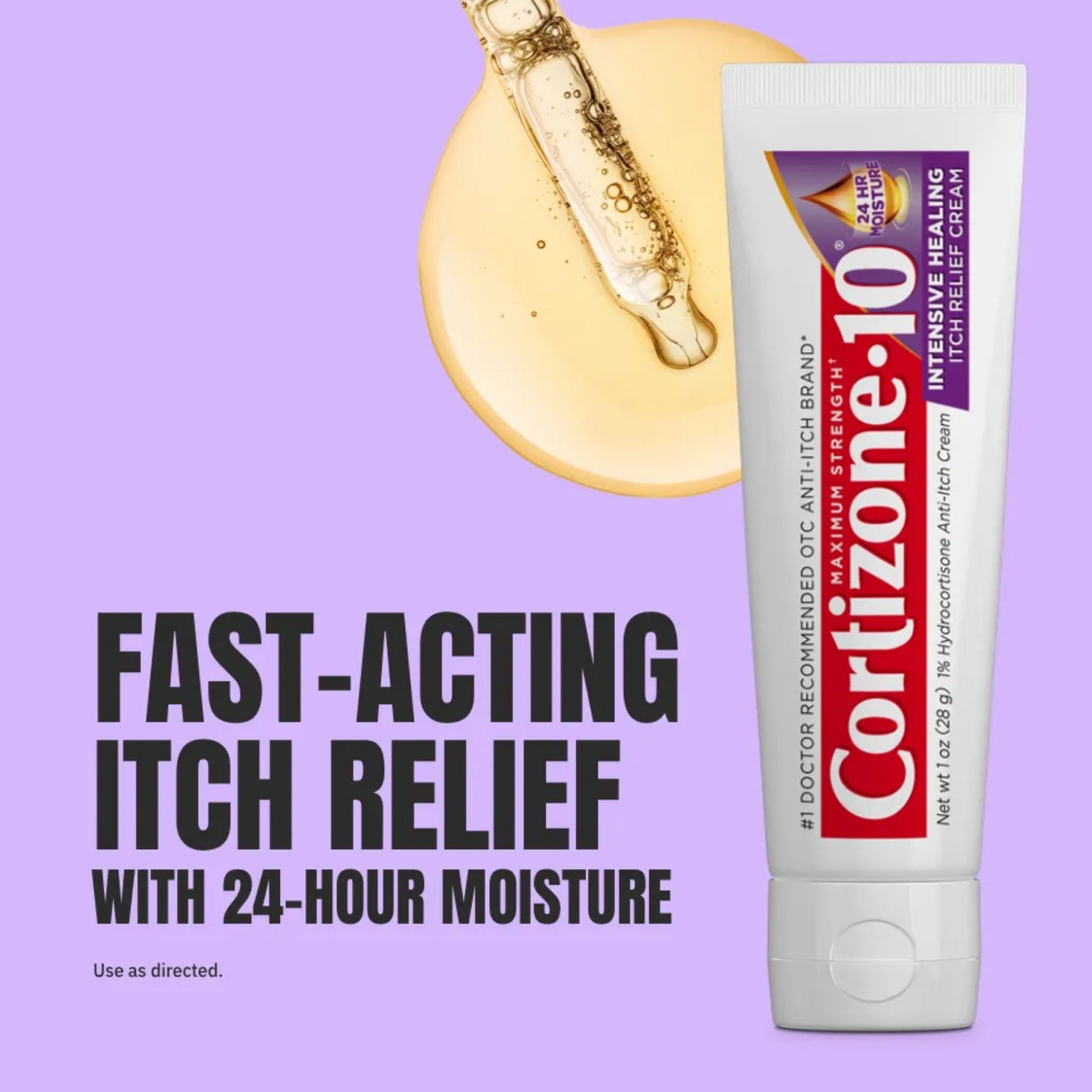 Cortizone-10 Anti Itch Creme, Maximum Strength, Intensive Moisture Creme 1 Oz