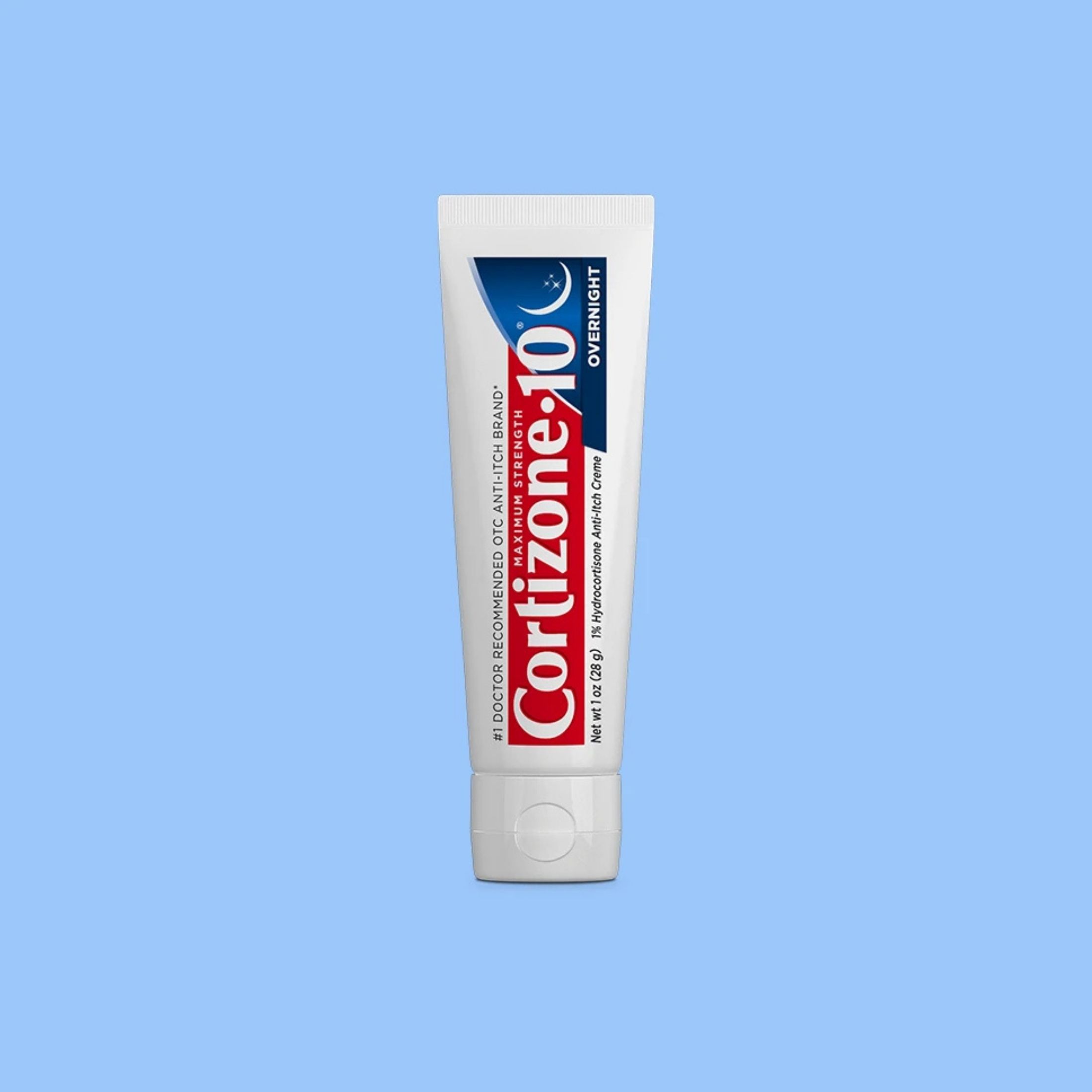Cortizone 10 Anti Itch Creme, Maximum Strength, Overnight Creme 1 Oz