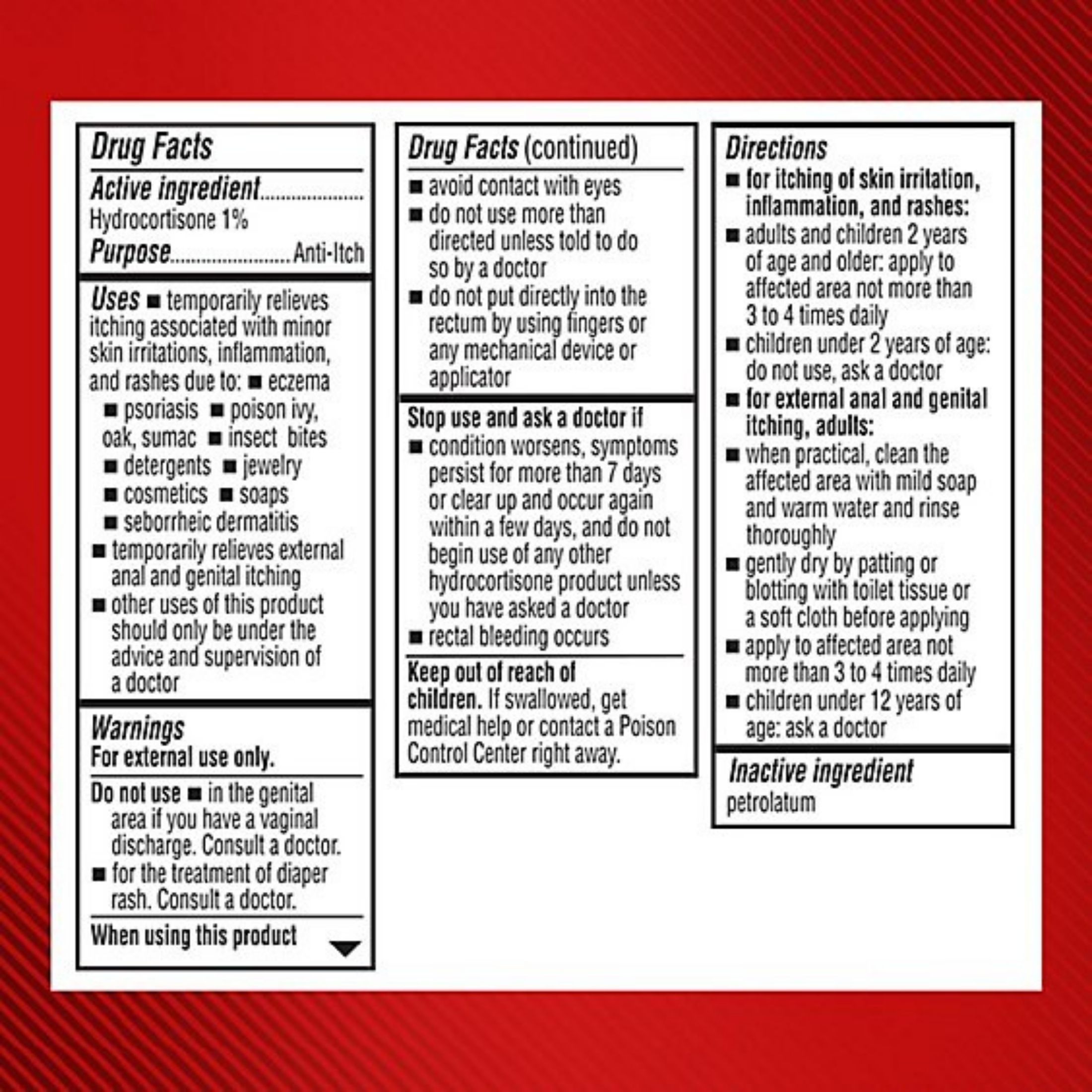 Cortizone 10 Water Resistant Anti-Itch Ointment 1 Ounce