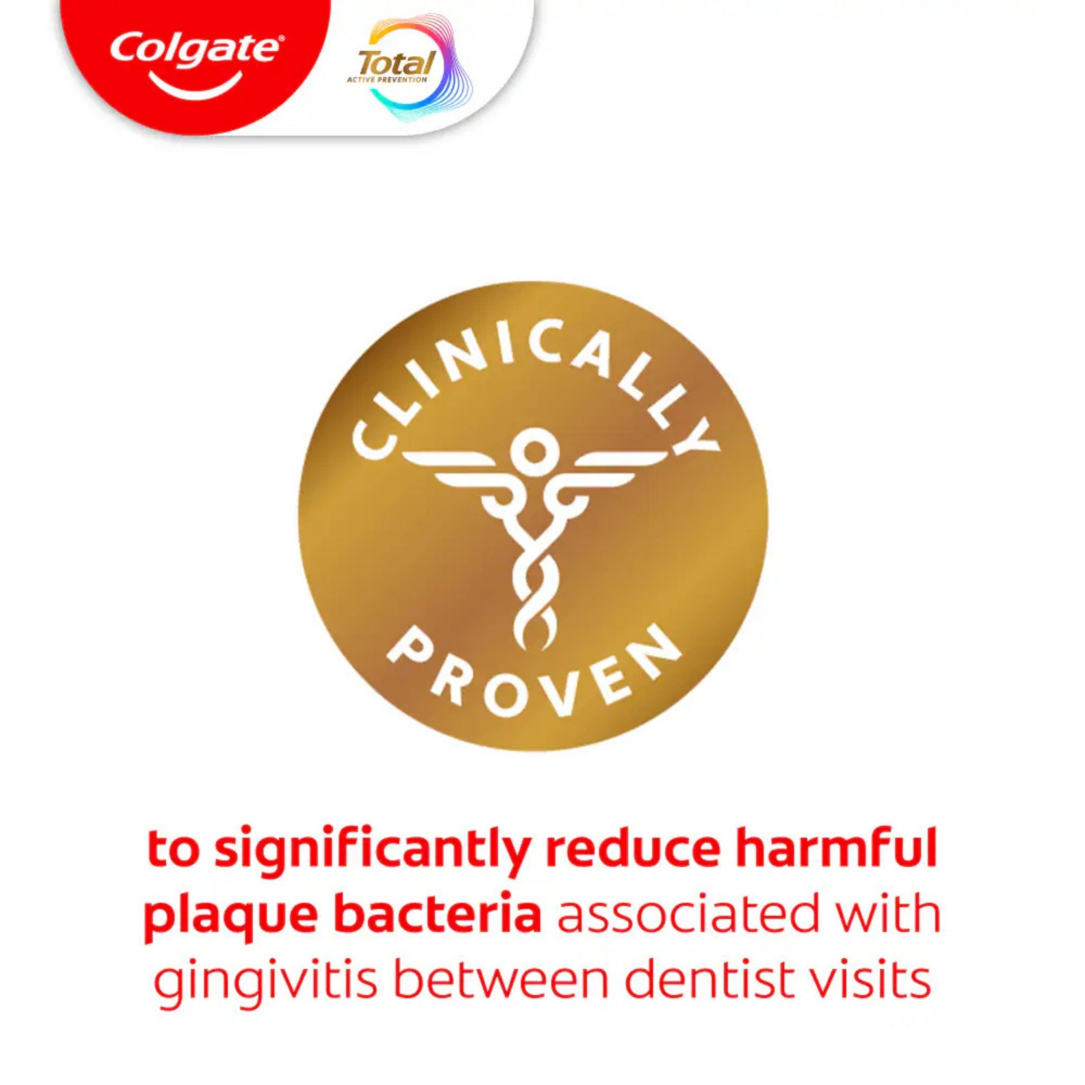 Colgate Total Plaque Pro Release Whitening Toothpaste,3.0 Oz Tube