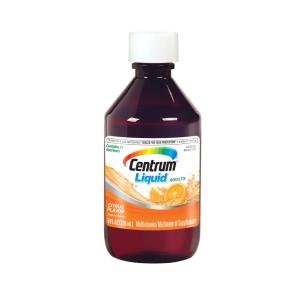 Centrum Liquid Multivitamin Supplement Citrus Flavor 8 Oz For Adults