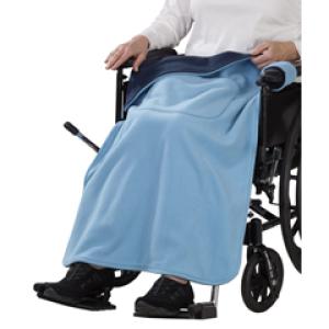 Silverts Women's & Men's Wheelchair Blanket Cover Skyblue/Midnight