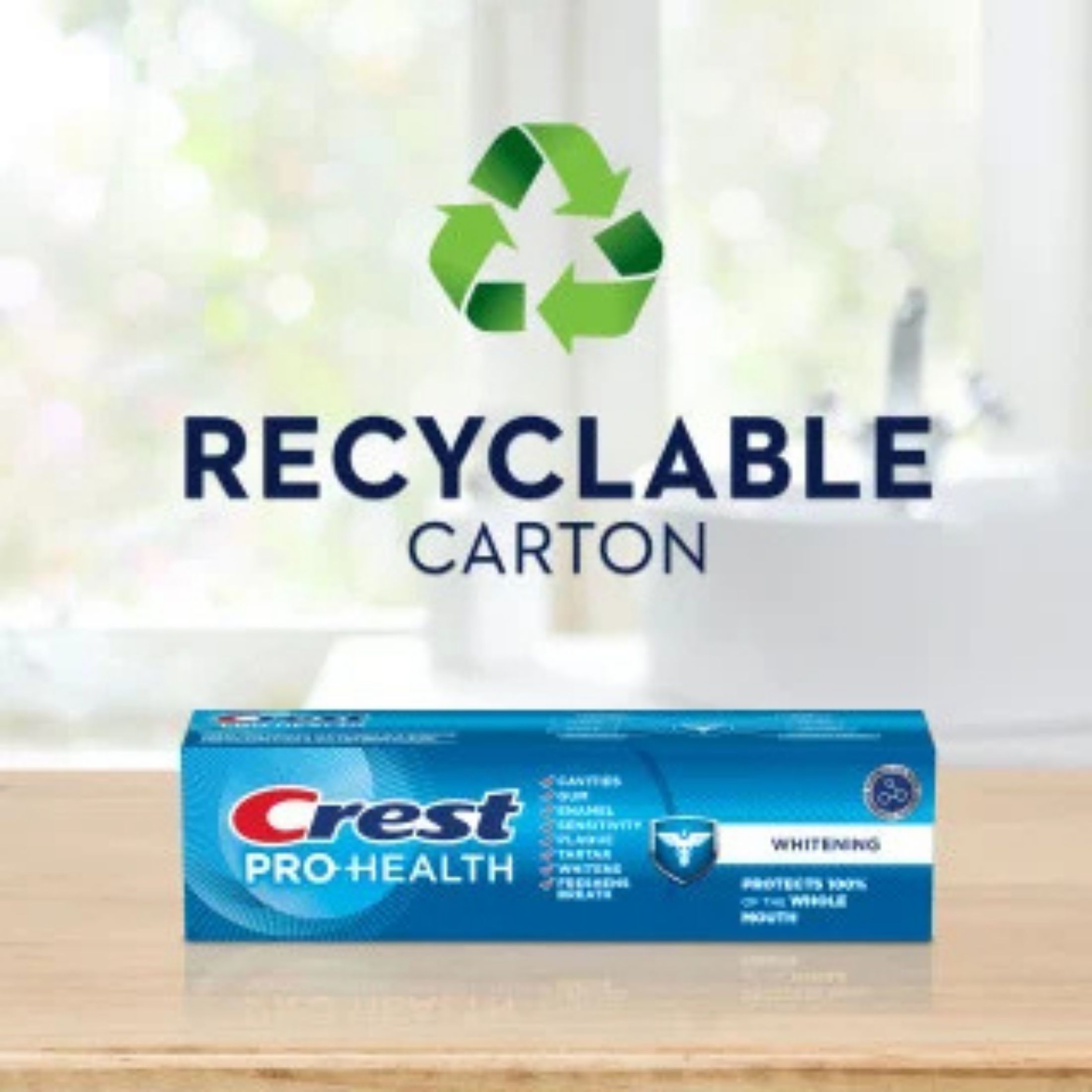 Crest Whitening Fluoride Toothpaste 4.3 Oz