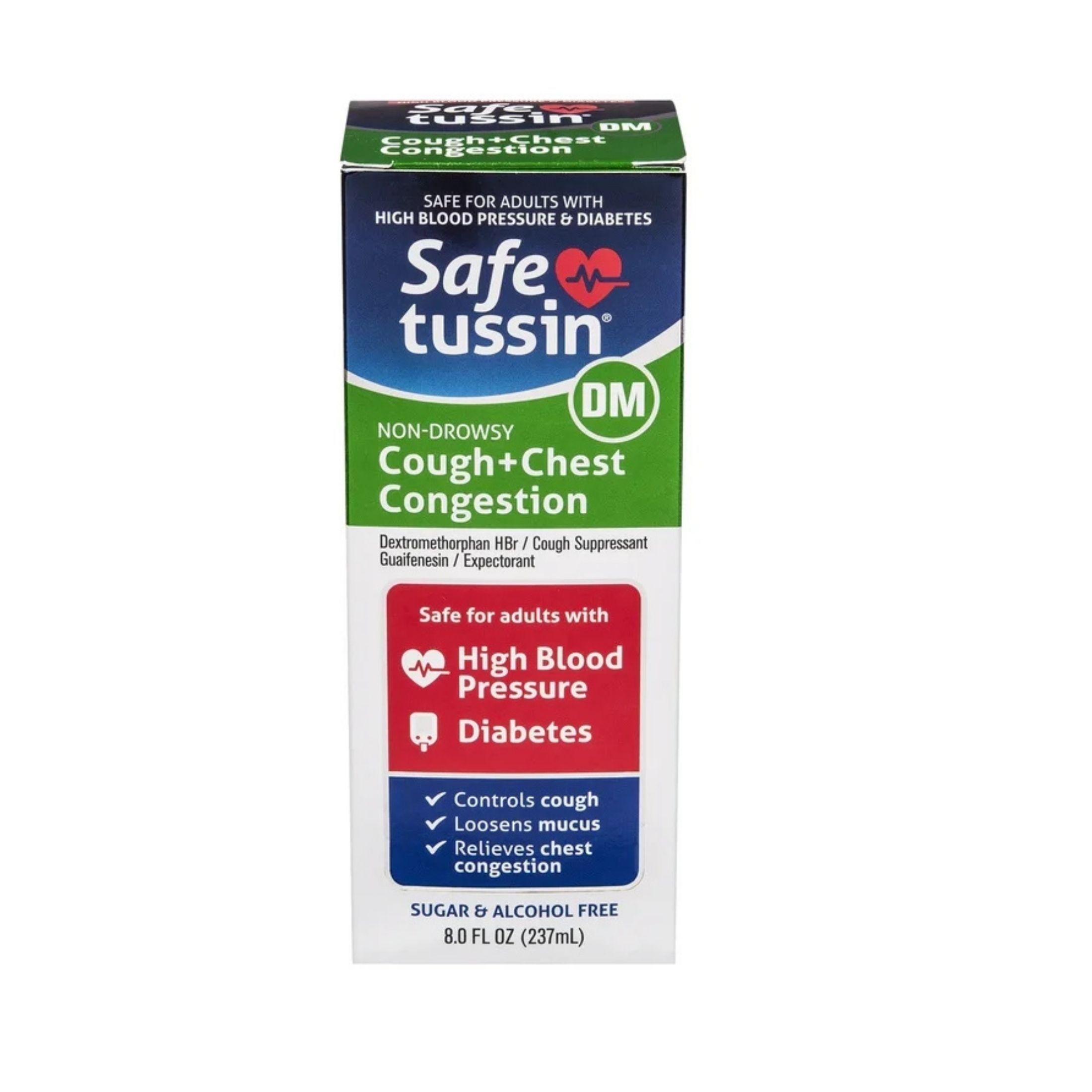 Safetussin Cough + Chest Congestion, DM, Non-Drowsy