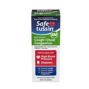 Safetussin Cough + Chest Congestion, DM, Non-Drowsy