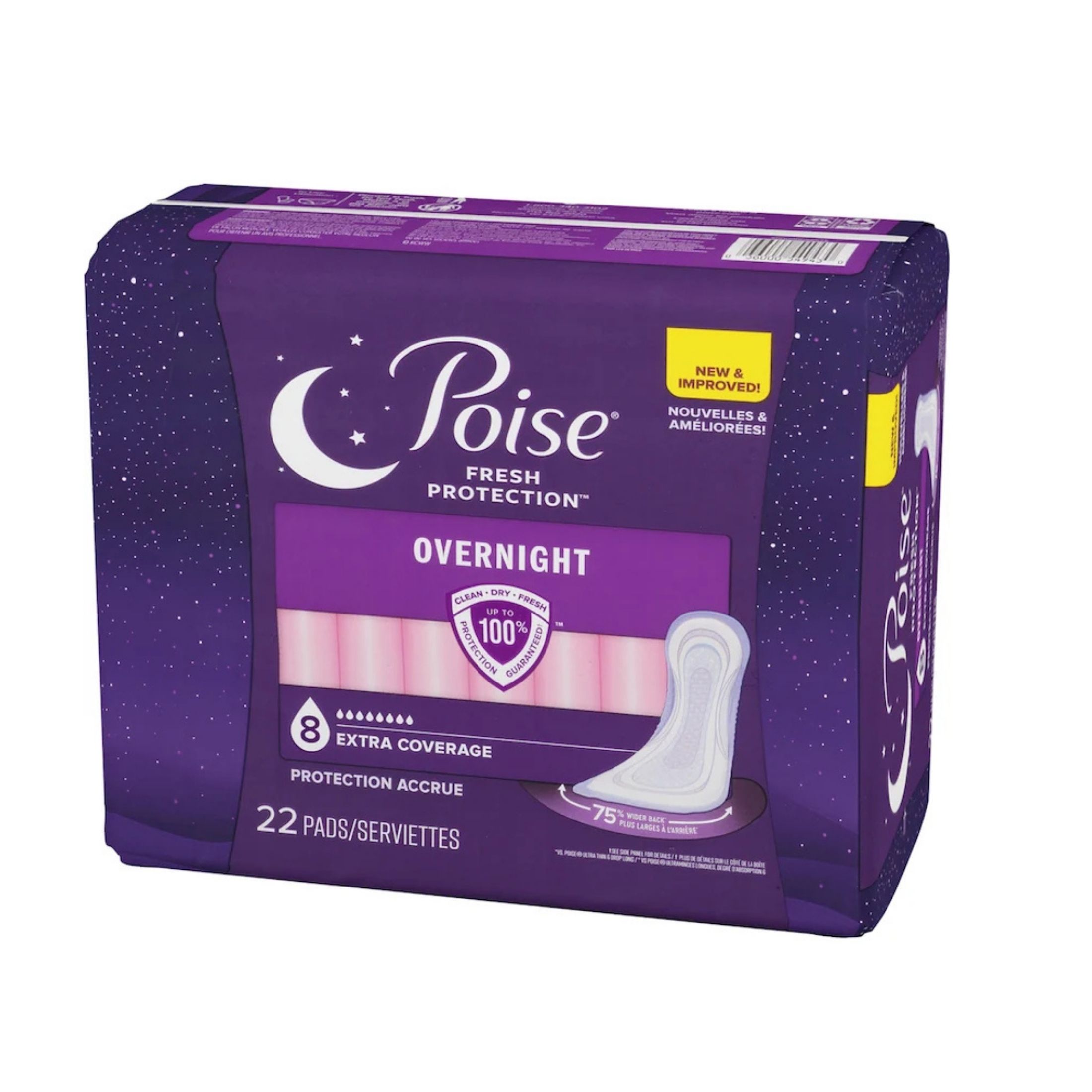Poise Overnight Extra Coverage Postpartum Incontinence Pads