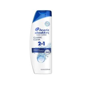 Head & Shoulders Classic Clean 2 In 1 Dandruff Shampoo Conditioner 12.5 Fl Oz