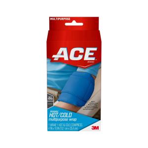 ACE Reusable Hot/Cold Multipurpose Wrap, 4in X 10in