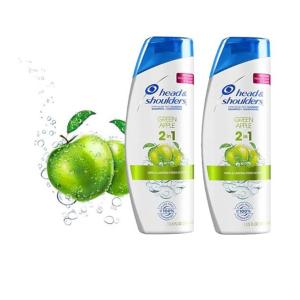 Head & Shoulders 2 In 1 Green Apple Dandruff Shampoo Conditioner 12.5 Fl Oz