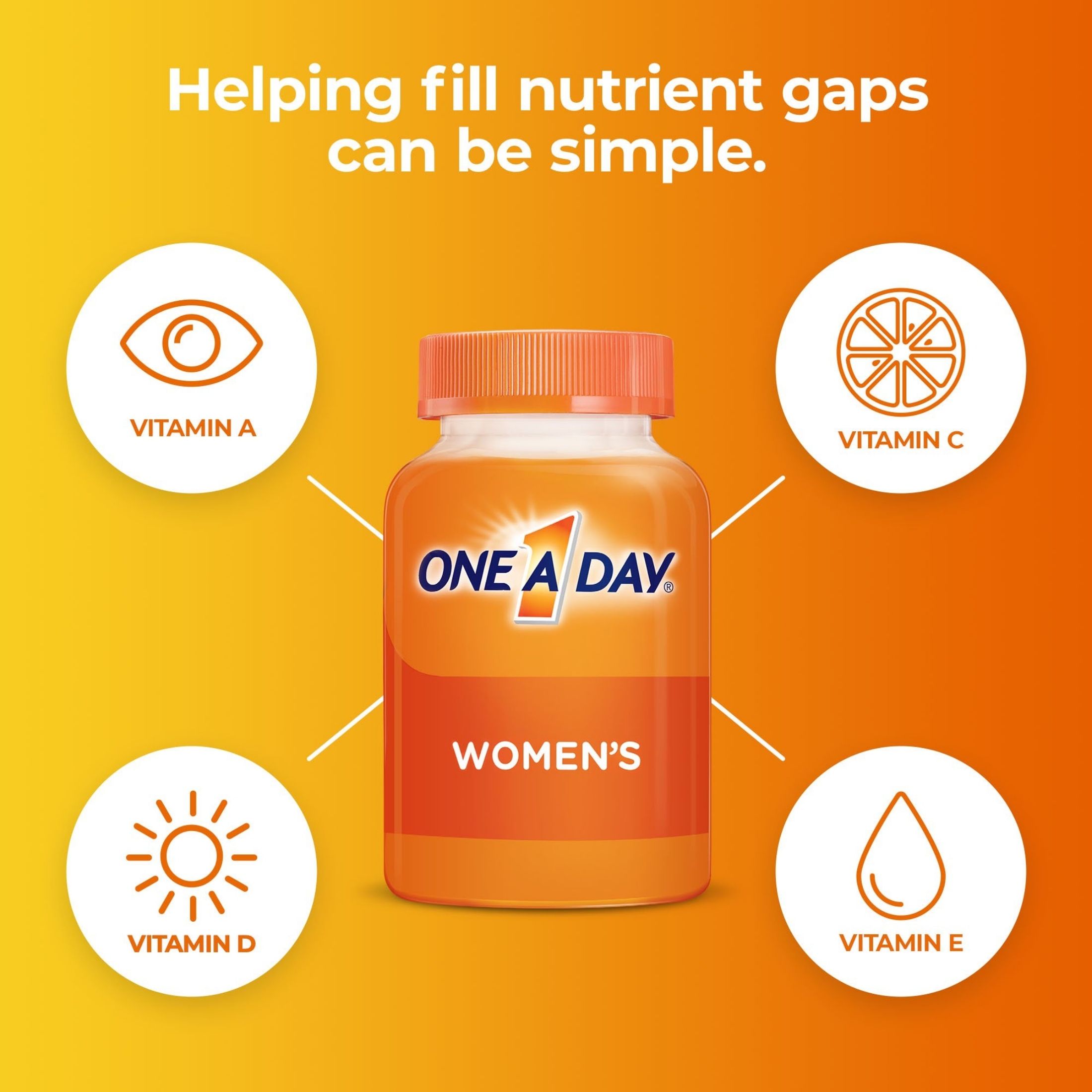 One A Day Bayer Complete Multivitamin, Women's, Tablets