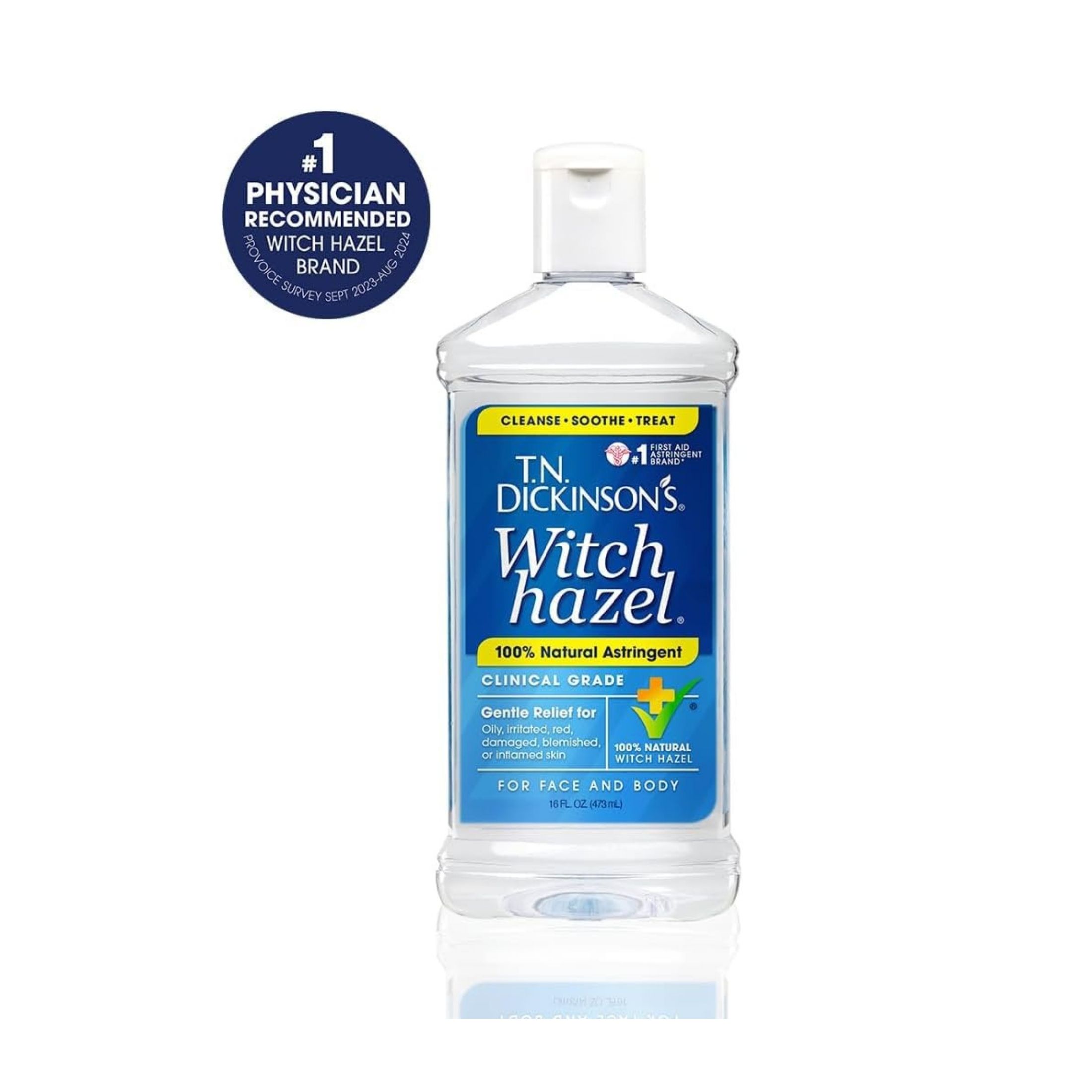 T.N. Dickinson's Witch Hazel Moisturizing Astringent, 16 Oz