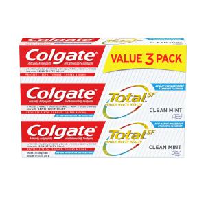 Colgate Total Anticavity, Antigingivitis, And Antisensitivity Toothpaste With Stannous Fluoride, Clean Mint, 4.8 OZ