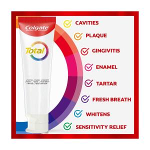 Colgate Total Whitening Toothpaste Gel - Mint - 5.1oz