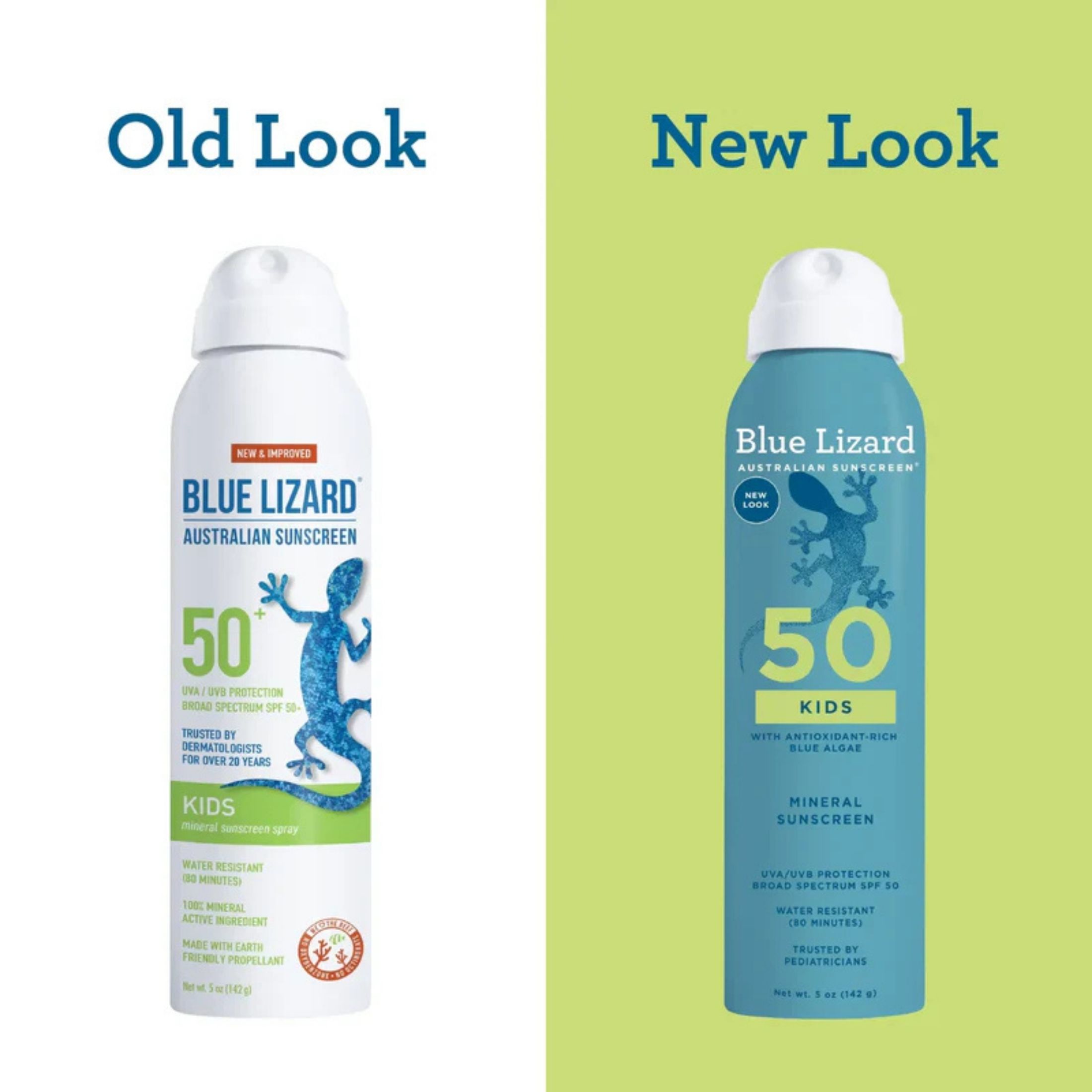 Blue Lizard Kids Mineral Sunscreen Spray - SPF 50 - 5 Fl Oz