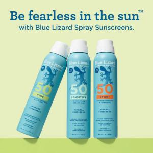 Blue Lizard Kids Mineral Sunscreen Spray - SPF 50 - 5 Fl Oz